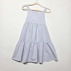 C&C California Light Blue Polka Dot Dress